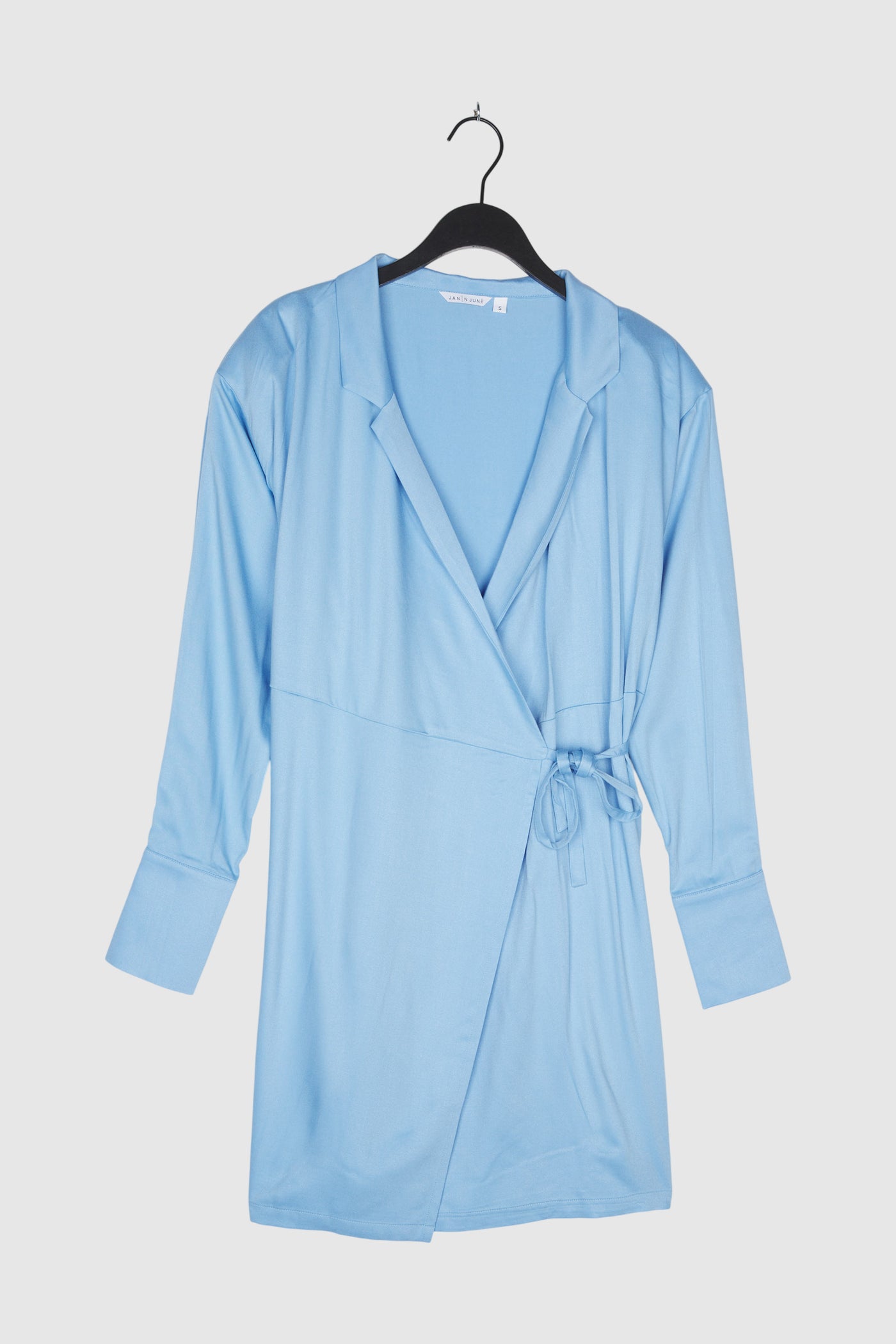 WRAP DRESS OFELIA AZURE BLUE