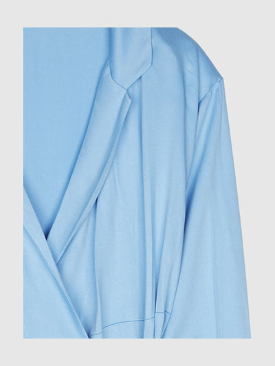 WRAP DRESS OFELIA AZURE BLUE