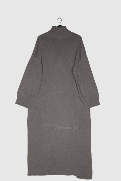 SLEEVED KNIT DRESS