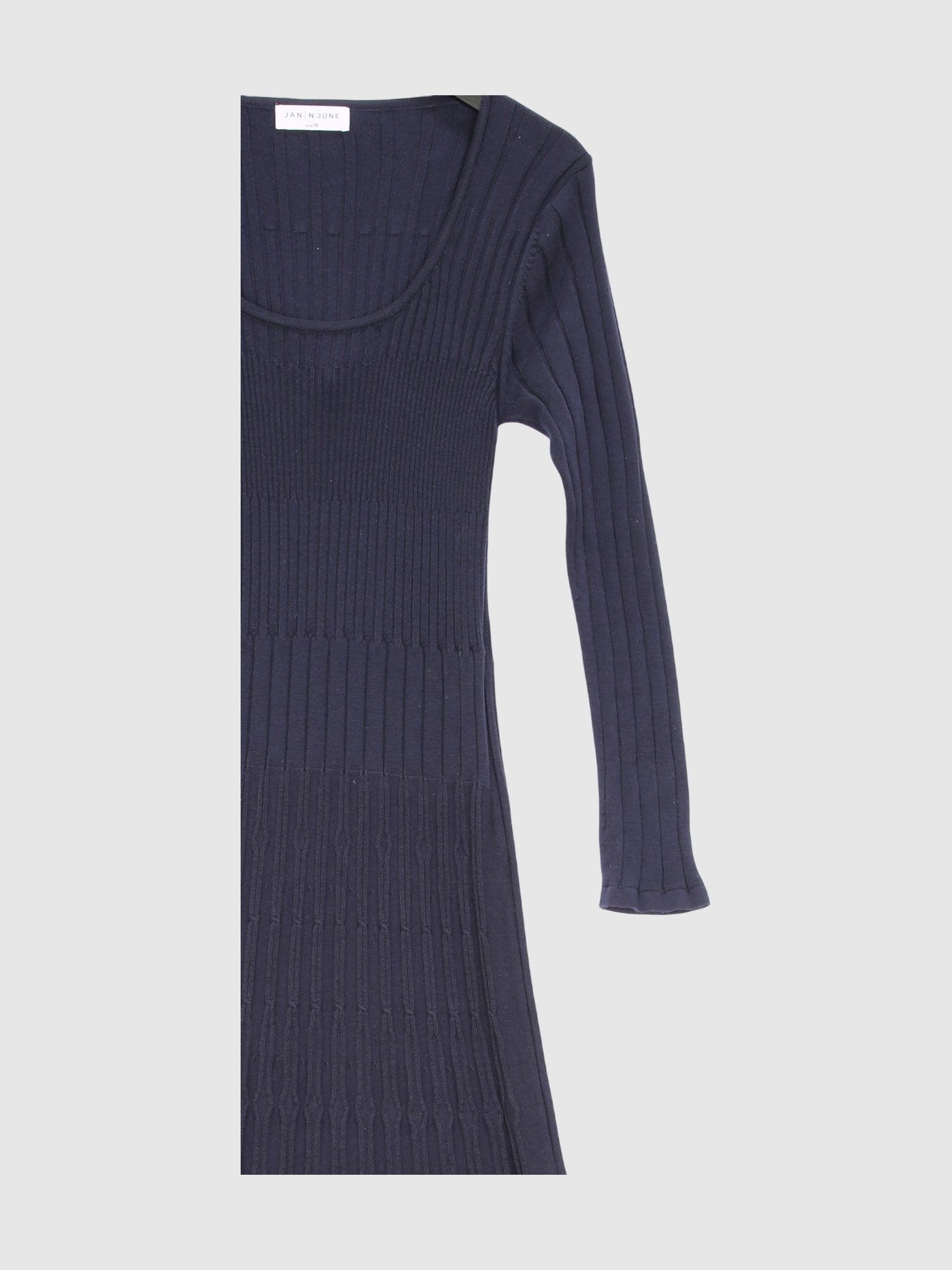 JAN 'N JUNE SLEEVED KNIT DRESS