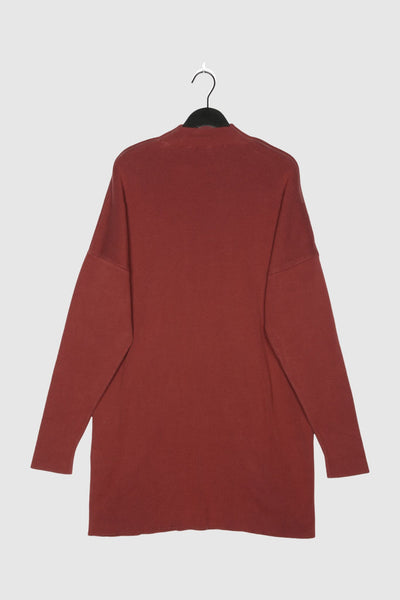 SLEEVED KNITTED DRESS