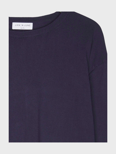 KNIT SWEATER CALI MIDNIGHT BLUE FOR MEN 