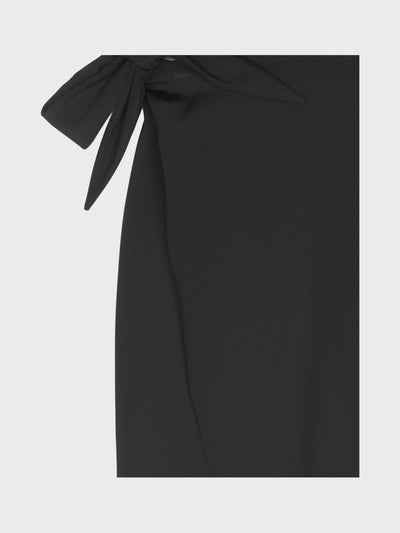 MIDI SKIRT FRANCESCA NEOPRENE BLACK 