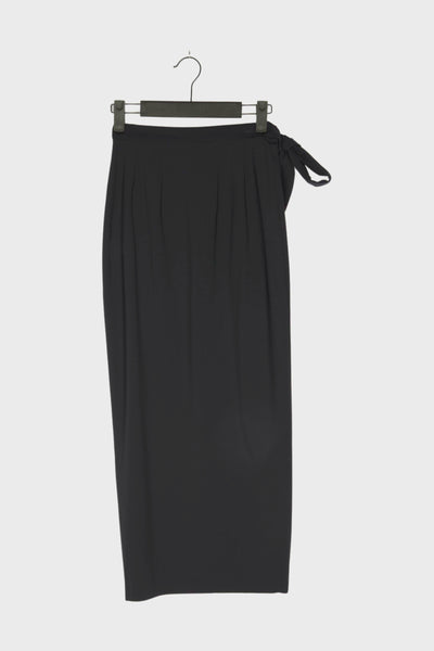 MIDI SKIRT FRANCESCA NEOPRENE BLACK 