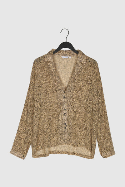 BLOUSE ELY REPTILE PRINT