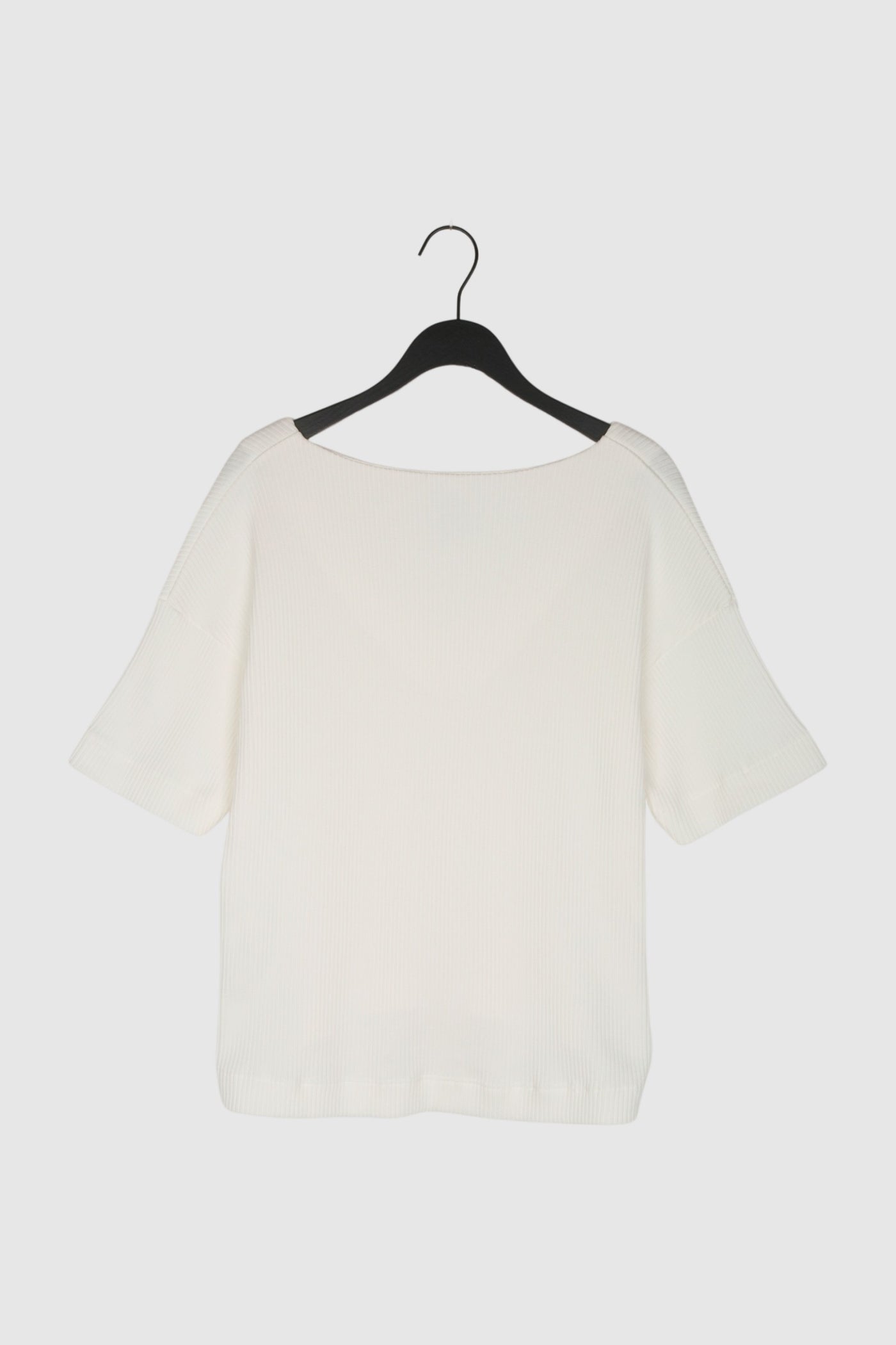 V-NECK LOANO KNIT WHITE