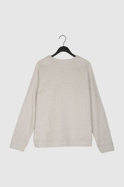 SWEATER DARLINGTON FLEECE LIGHT GREY FOR MEN