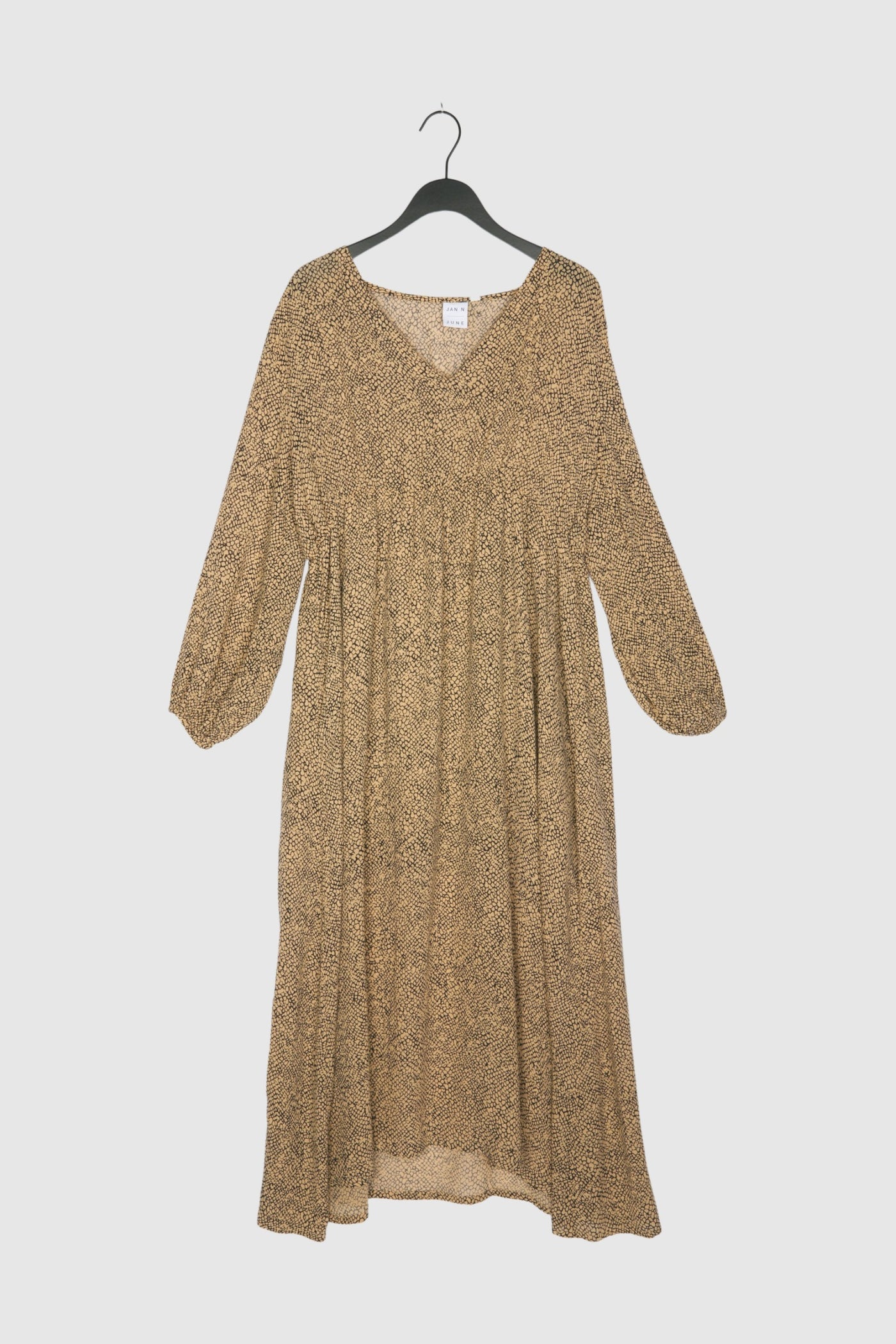 MAXI DRESS ELLIS REPTILE PRINT 